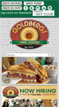 Mobile Screenshot of goldbergbagel.com